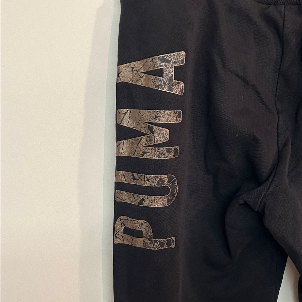 Puma Black Track Pants - Picture 7 of 8